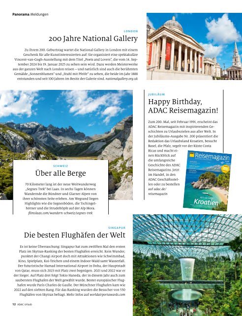 Magazin ADAC Urlaub 3-24