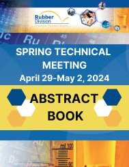 2024 Spring Technical Meeting Abstract Book