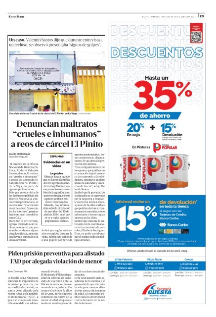 Listín Diario 18-04-2024