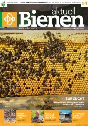 BIENEN AKTUELL - Fachzeitschrift des Österreichischen Imkerbundes mit SIB aktuell