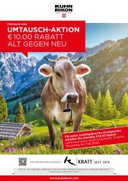 Kratt | Fruehjahr Umtausch-Aktion-Flyer 2024