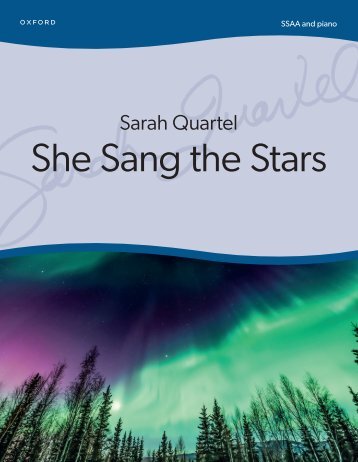 Sarah Quartel - She Sang the Stars