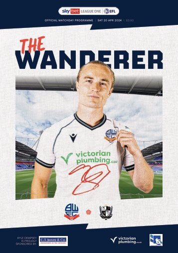 Bolton Wanderers vs Port Vale
