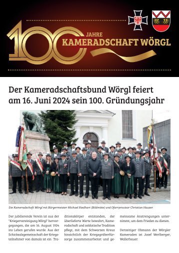 TKB Wörgl Festschrift