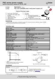 NP-PSC12015 Datenblatt