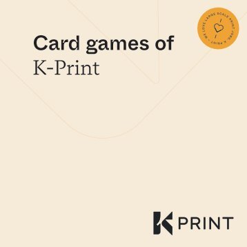 K-Print product catalogue