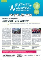 Eventzeitung Stadterlebnis Winterberg 2024
