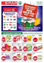 SPAR Semaine 17-18