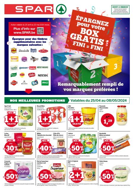 SPAR Semaine 17-18