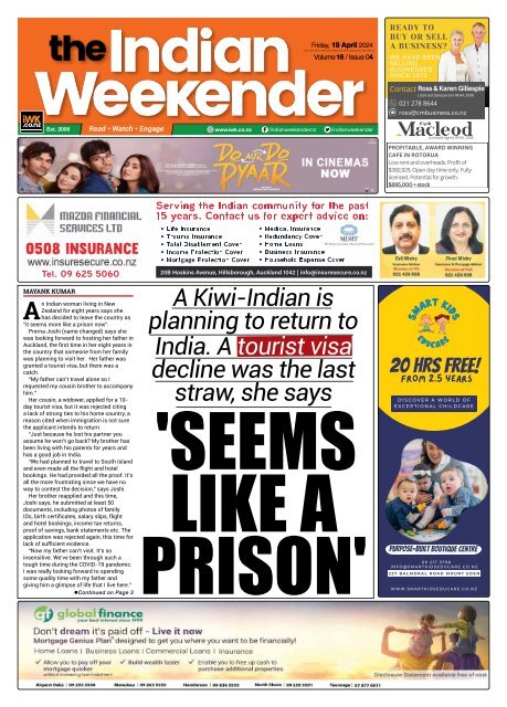 The Indian Weekender | 19 April 2024