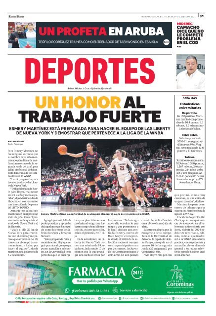 Listín Diario 19-04-2024