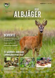 Der Albjäger 2024 JV Ulm