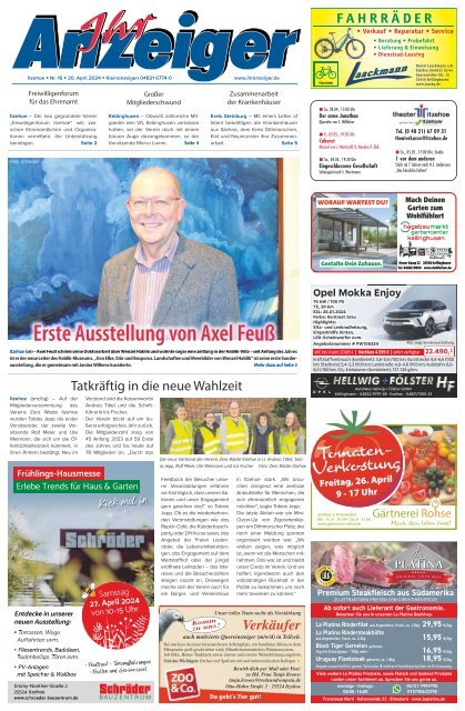 Ihr Anzeiger Itzehoe 16 2024