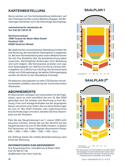 Meisterkonzerte Wiesbaden Saison 2024/25