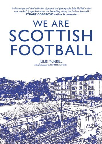 We are Scottish Football by Julie McNeill sampler