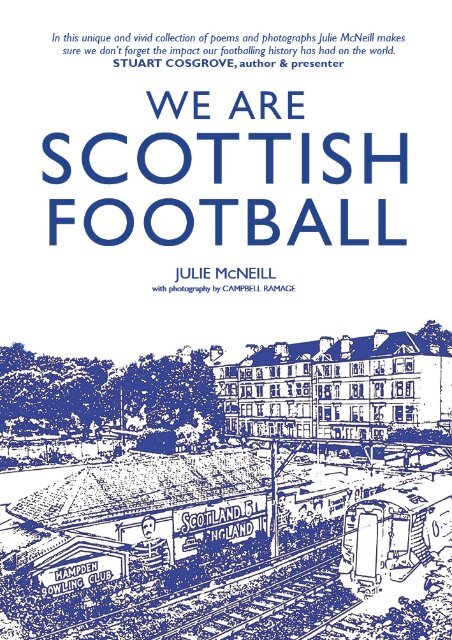 We are Scottish Football by Julie McNeill sampler