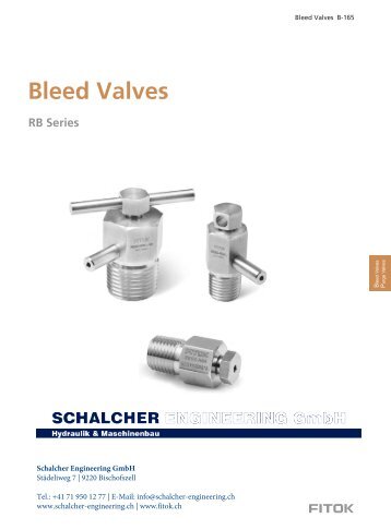 Bleed Valves EN