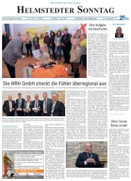 Helmstedter Sonntag vom 21.04.2024