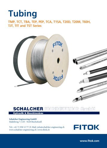 Full Technical Catalog for Tubing FITOK EN