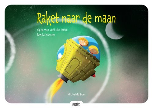 Raket naar de maan kamishibai vertelplaten