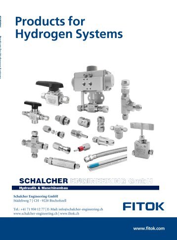 FITOK Products for Hydrogen Systems EN