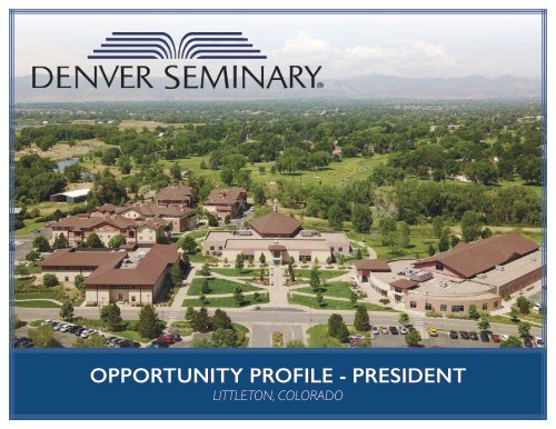 Denver Seminary Opportunity Profile