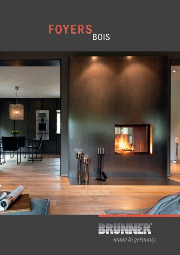 FOYERS BOIS | BRUNNER brochure