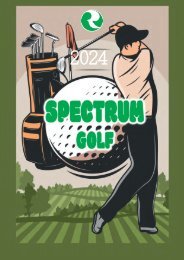 Spectrum Golf Katalog 2024