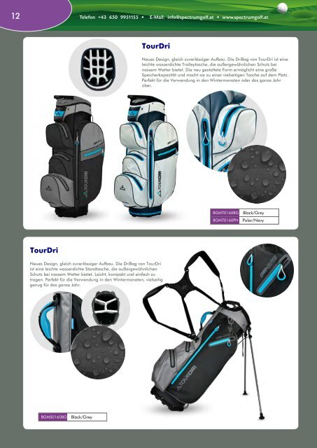 Spectrum Golf Katalog 2024