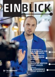 Technopark Magazin EINBLICK | Mai 2024