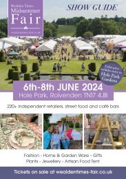 Showguide | MSF24 | Wealden Times Midsummer Fair 2024