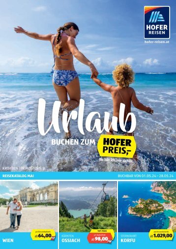 HOFER REISEN Reisekatalog