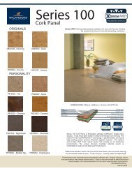 Wicanders Series 100 Cork Panel - Selyans Flooring & Interiors