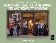 Women who have Sex with Women:2024 Sex and Sexuality Calendar