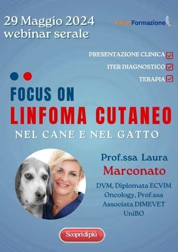 Focus on : Linfoma Cutaneo del Cane e del Gatto 