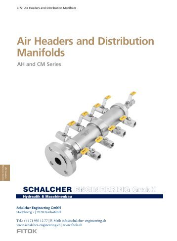 Air Headers and Distribution Manifolds FITOK EN