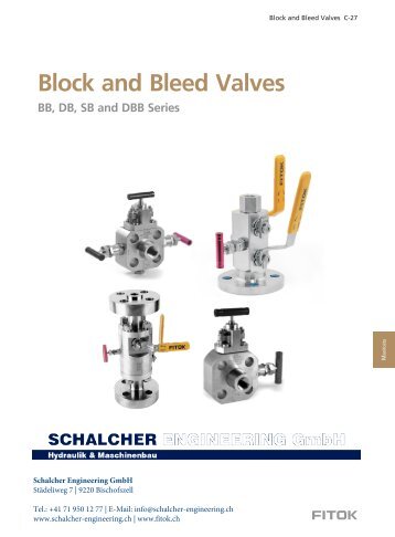 Block and Bleed Valves TIKTOK EN
