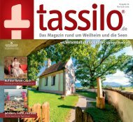 tassilo Das Magazin rund um Weilheim und die Seen Ausgabe Mai Juni 2024