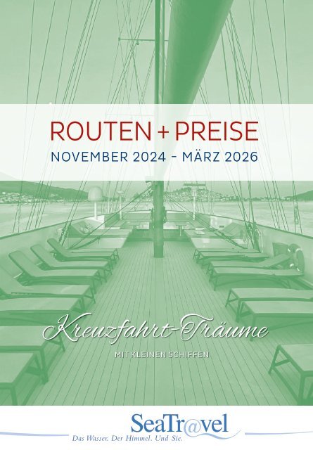 Variety Cruises Routen und Preise 2025