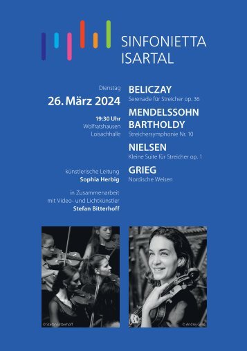 Sinfonietta Isartal März 2024