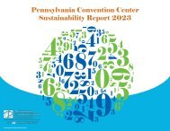 Pennsylvania Convention Center Sustainability Report 2023
