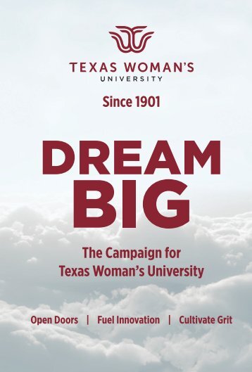 TWU Dream Big Appeal 2024