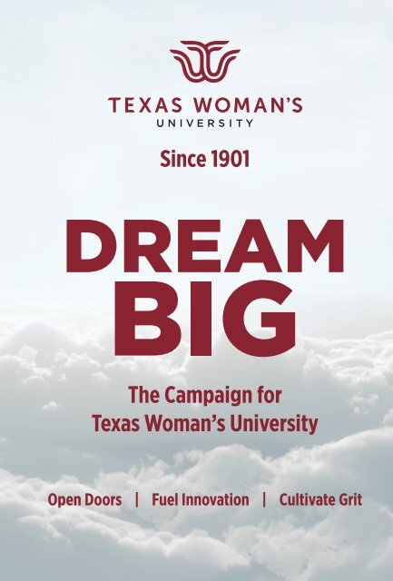 TWU Dream Big Appeal 2024