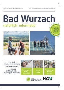 24.04.2024 Bürger- und Gästeinformation Bad Wurzach