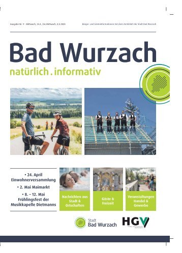 24.04.2024 Bürger- und Gästeinformation Bad Wurzach