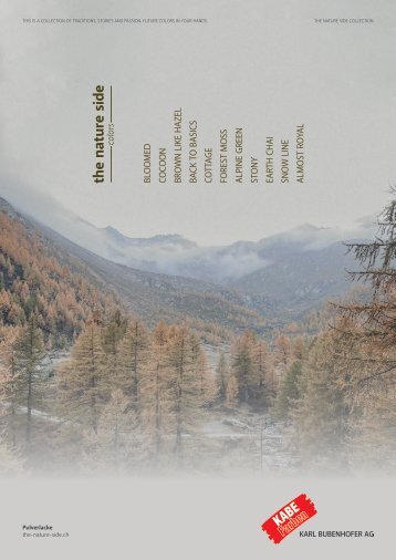 The nature side - colors