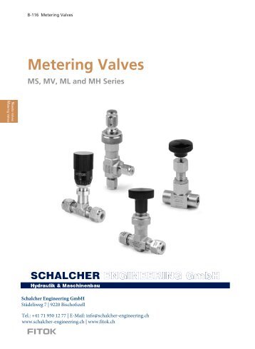 Metering Valves FITOK EN