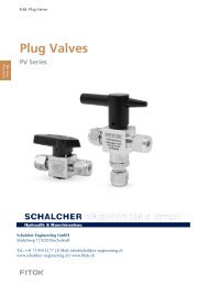 Plug Valves FITOK EN