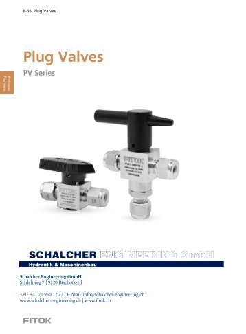 Plug Valves FITOK EN