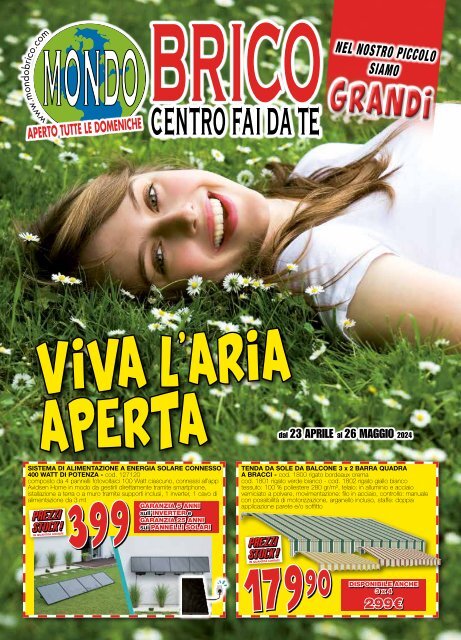 VIVA L'ARIA APERTA - Mondobrico - Dal 23 aprile al 26 maggio 2024